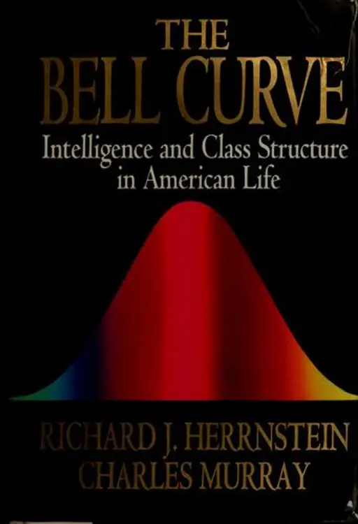The bell curve: intelligence and class structure in American life cover