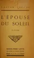 Cover image for L'e ́pouse du soleil.
