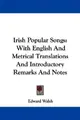 Cover image for Irish Popular Songs