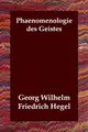 Cover image for Phaenomenologie des Geistes