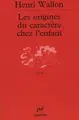 Cover image for Les origines du caractere chez l'enfant, 5e édition