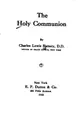 Cover image for The holy communion