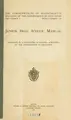 Cover image for Junior high school manual