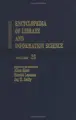 Cover image for Encyclopedia of Library and Information Science