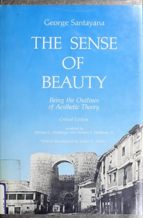 The sense of beauty: being the outlines of aesthetic theory cover