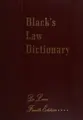 Cover image for Blacks Law Dictionary 4th Edition With Guide To Pronunciation