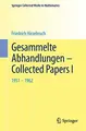 Cover image for Gesammelte Abhandlungen - Collected Papers I