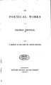 Cover image for The Poetical Works of Thomas Pringle: With a Sketch of His Life