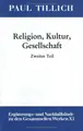 Cover image for Religion, Kultur, Gesellschaft