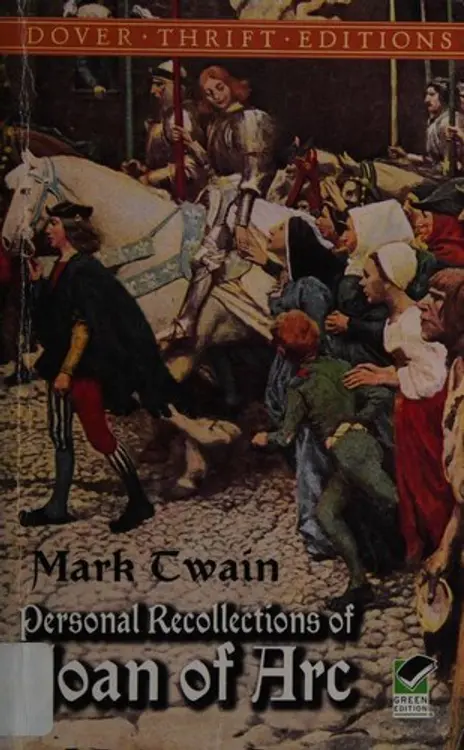 Personal recollections of Joan of Arc cover