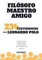 Cover image for Filósofo, maestro y amigo