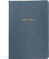 Cover image for KJV Large Print Thinline Bible, Value Edition, Slate Leathertouch