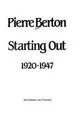 Cover image for Starting out, 1920-1947