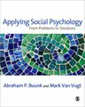 Cover image for Applying Social Psychology