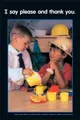 Cover image for I say please and thank you.