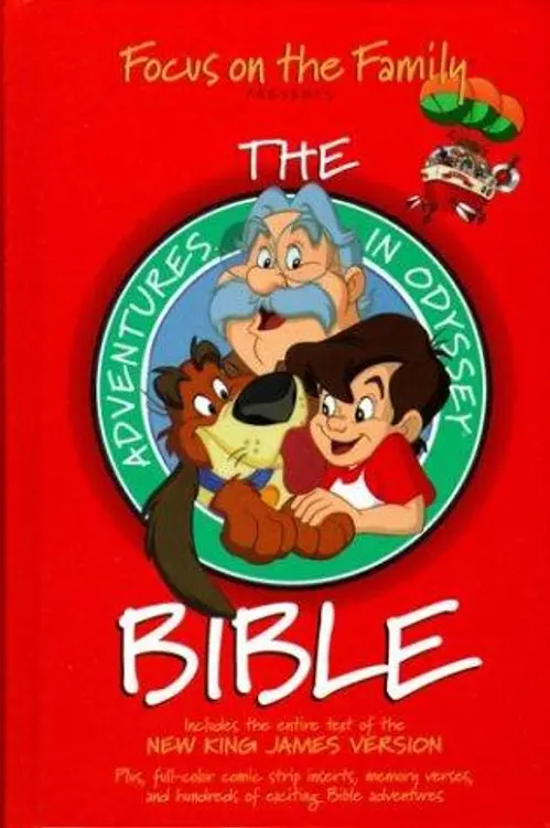 Adventures In Odyssey Bible Nkjv: Hardcover Edition Stimulate Creative Thinking About The Bible cover