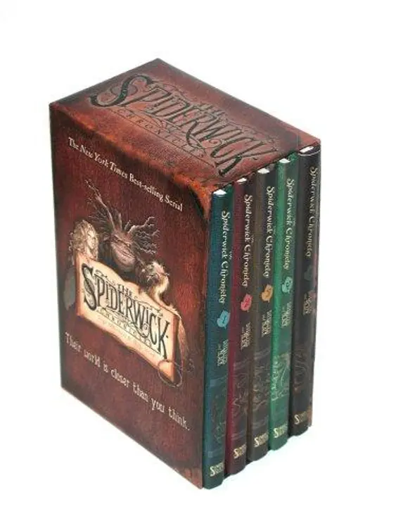The Spiderwick Chronicles (Boxed Set): The Field Guide; The Seeing Stone; Lucinda's Secret; The Ironwood Tree; The Wrath of Mulgrath cover