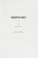 Cover image for Oedipus Rex