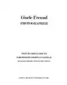 Cover image for Gisèle Freund, photographer