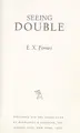 Cover image for Seeing double