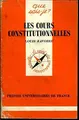Cover image for Les cours constitutionnelles.