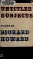 Cover image for Untitled subjects