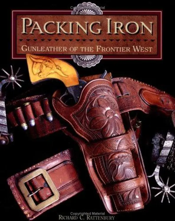 Packing iron: gunleather of the Frontier West cover