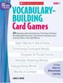 Cover image for Vocabulary-Building Card Games: Grade 1