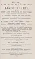 Cover image for White's 1856 Lincolnshire