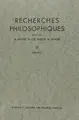 Cover image for Recherches Philosophiques VI 1936-1937