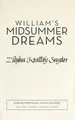 Cover image for William's midsummer dreams