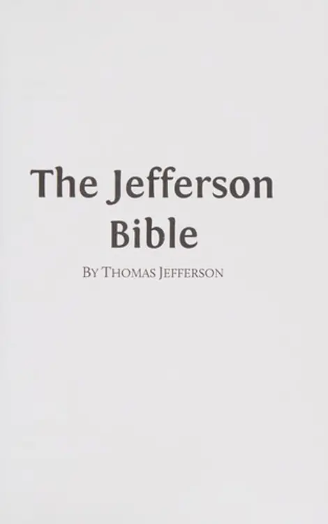 Jefferson Bible cover