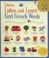 Cover image for Listen and Learn First French Words