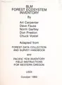 Cover image for BLM forest ecosystem inventory