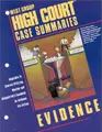 Cover image for Evidence (High Court Case Summaries) (High Court Case Summaries)