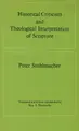 Cover image for Historical criticism and theological interpretation of Scripture