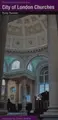 Cover image for The visitor's guide to the City of London cathedrals