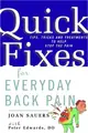 Cover image for Quick fixes for everyday back pain