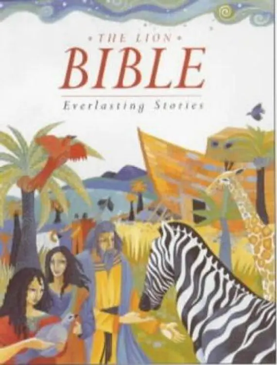 The Lion Bible: Everlasting Stories: White Gift Edition (Bible) cover