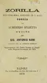 Cover image for Zorilla