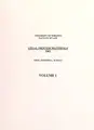 Cover image for Legal process materials