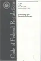 Cover image for Code of Federal Regulations, Title 17, Commodity and Securities Exchanges, Pt. 200-239, Revised as of April 1, 2005