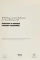 Cover image for Rethinking consumer behaviour for the well-being of all