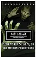 Cover image for Frankenstein; or, The Modern Prometheus