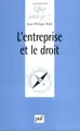 Cover image for L'Entreprise et le Droit