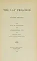 Cover image for The lay preacher, (Scholars' facsimiles & reprints)