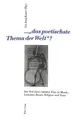 Cover image for Das Poetischste Thema der Welt?