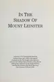 Cover image for In the shadow of Mount Leinster