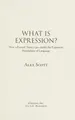 Cover image for What Is Expression?