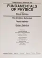 Cover image for Fundamentals of Physics